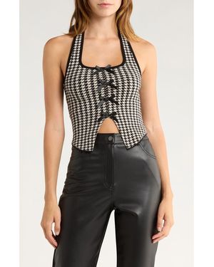 Love By Design Mia Halter Top - Black
