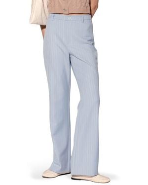 Walter Baker Nicola Pinstripe Pants - Blue