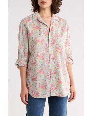 Frank & Eileen Relaxed Fit Button-Up Shirt - Pink