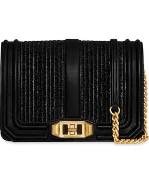 Rebecca Minkoff Small Love Crossbody Bag - Black