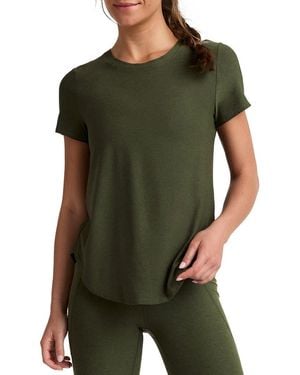 Beyond Yoga Featherweight On The Down Low T-Shirt - Green