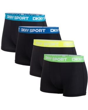 DKNY Ultralight Mesh Pack Of 4 Trunks - Blue