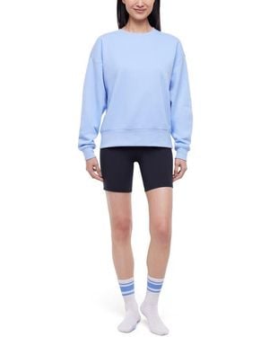 Balance Collection Nadine Sweatshirt, Shorts & Socks Set - Blue
