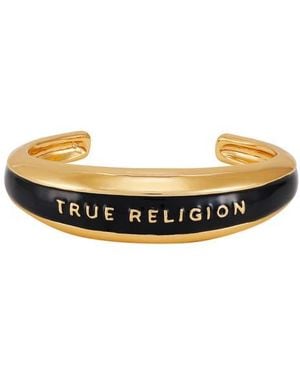 TRUE RELIGION Logo Cuff Bracelet - Multicolor