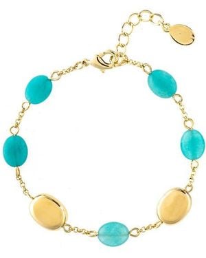 Rivka Friedman Bead Bracelet - Blue