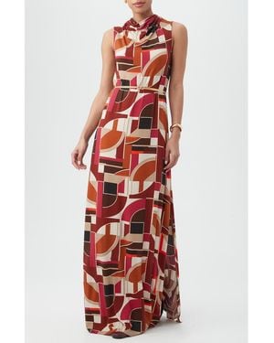 Trina Turk Kia Maxi Dress - Red