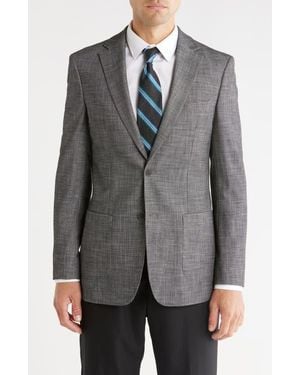 Calvin Klein Two-Button Sport Coat - Gray