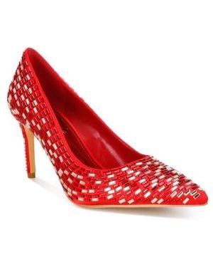 LONDON RAG Elodie Mirrored Jewel Pump
