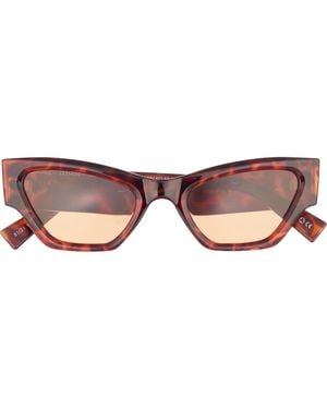 Le Specs Charade 52Mm Cat Eye Sunglasses - Brown