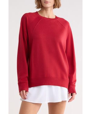 Zella Drew Crewneck Sweatshirt - Red