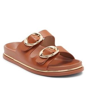 Top Moda Maven Slide Sandal - Brown