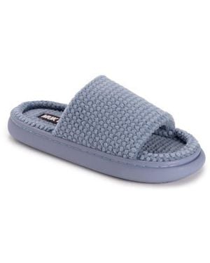 Muk Luks Marsai Faux Shearling Slipper - Gray