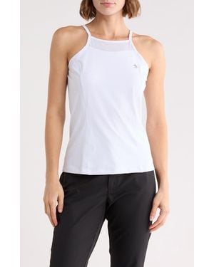 Original Penguin Mesh Camisole - White