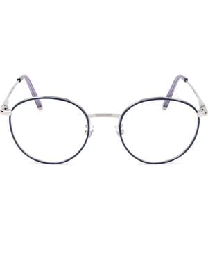 Retrosuperfuture 49Mm Round Optical Glasses - Metallic