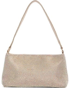 Jessica Mcclintock Jolene Rhinestone Embellished Shoulder Bag - Metallic