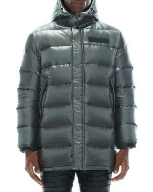 HVMAN Quilted Puffer Jacket - Gray