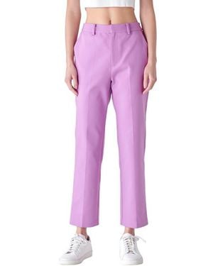 English Factory Cigarette Pants - Purple