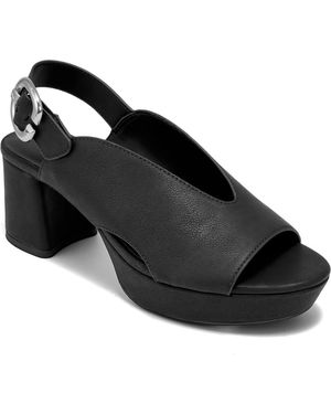 Aerosoles Clora Slingback Platform Sandal - Black