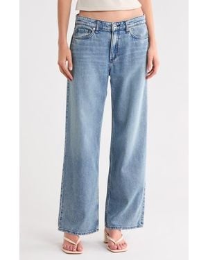 Rag & Bone Lori Low Rise Wide Leg Jeans - Blue