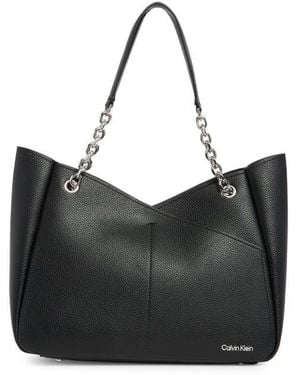 Calvin Klein Zoe Tote Bag - Black