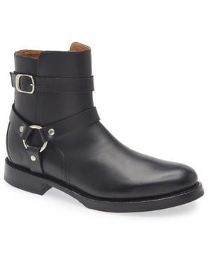 Frye Dylan Harness Leather Boot - Brown