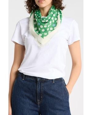 BCBGeneration Polka Dot Scarf - Green