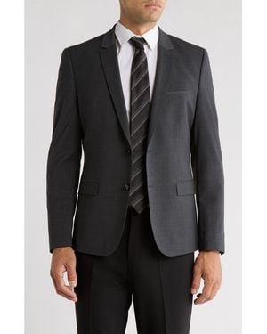 HUGO Arti Wool Blend Sport Coat - Black