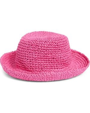 Kate Spade Straw Cloche - Pink