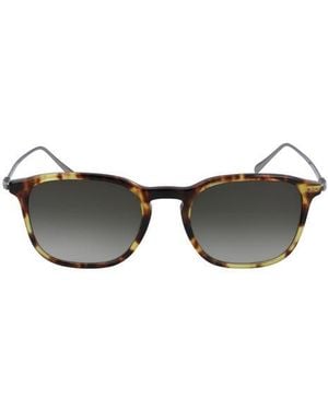 Ferragamo Salvatore Classic Logo 53Mm Gradient Rectangle Sunglasses - Multicolor