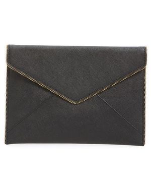 Rebecca Minkoff Leo Envelope Clutch - Gray