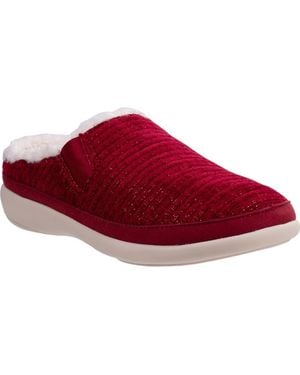 Revitalign Apres Faux Fur Lined Slipper - Red