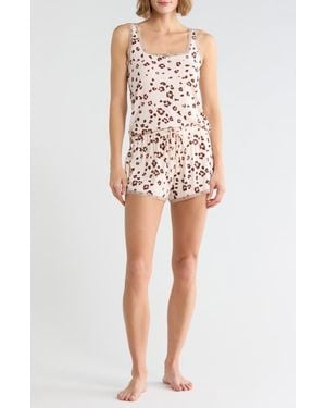 Honeydew Intimates Revival Rib Short Pajamas - Multicolor