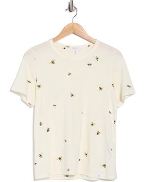 Rag & Bone Bumblebee Graphic T-Shirt - Natural