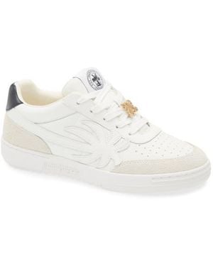 Palm Angels Palm Beach College Low Top Sneaker - White