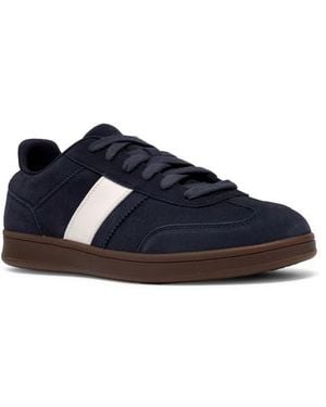 Clarks Seco Speed Leather Sneaker - Blue