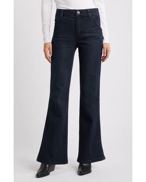 Wit & Wisdom Skyrise Flare Jeans - Blue