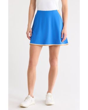 Original Penguin Colorblock Flounce Skort - Blue