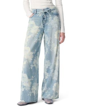 Robert Rodriguez Slouchy Wide Leg Jeans - Blue