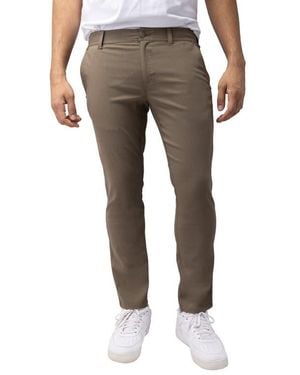 Xray Jeans Hidden Zip Pocket Twill Pants - Gray