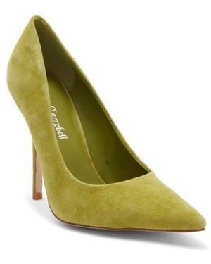 Jeffrey Campbell Pointed Toe Pump - Green
