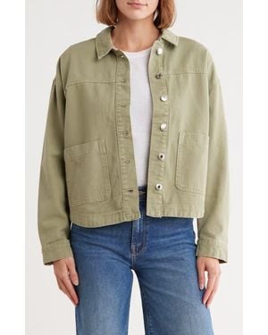 Vero Moda Jamie Denim Shacket - Green