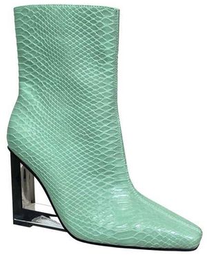 Ninety Union Fire Snip Toe Bootie - Green