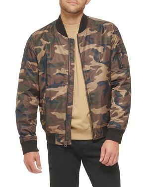 Levi's Nylon Satin Bomber Jacket - Black