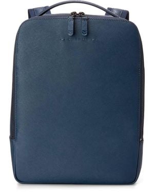 Cole Haan Sloane Saffiano Leather Backpack - Blue