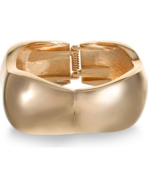 Ettika Statement Wave Bangle - Natural