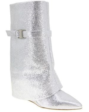 BCBGeneration Rinzy Wedge Boot - White