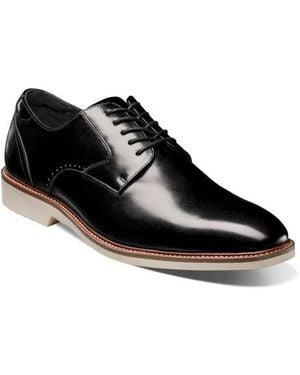 Stacy Adams Vinson Plain Toe Derby - Black