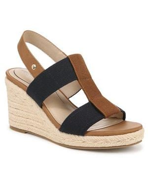 LifeStride Tallulah Espadrille Slingback Platform Wedge Sandal - Multicolor