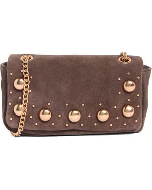 Sam Edelman Kiara Convertible Leather Shoulder Bag - Brown