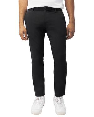 Xray Jeans Hidden Zip Pocket Twill Pants - Black